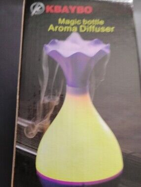 Diffuser Box Set Art | Yellow Blue Magic Bottle Aroma Diffuser | Poshmark